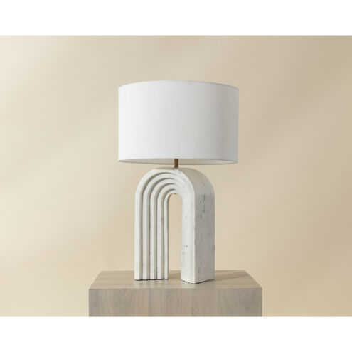 Sensi 29.25 inch 100.00 watt Cream / White Table Lamp Portable Light